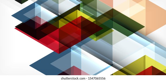 Abstract triangle pattern, colorful backdrop. Presentation template. Modern textured shape. Trendy modern style. Vector abstract geometric graphic design.