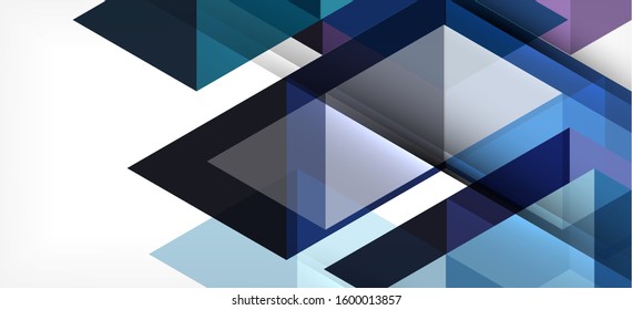 Abstract triangle pattern, colorful backdrop. Presentation template. Modern textured shape. Trendy modern style. Vector abstract geometric graphic design.