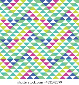 Abstract triangle pattern. Geometric background