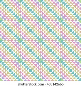 Abstract triangle pattern. Geometric background