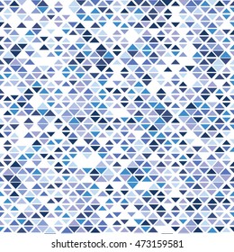 Abstract triangle pattern. Geometric background