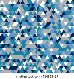 Abstract Triangle pattern , seamless background can use for design , vector.
