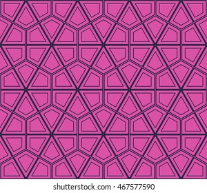Abstract triangle pattern. Seamless. Vector. Geometry shape. For design, wallpaper, presentation