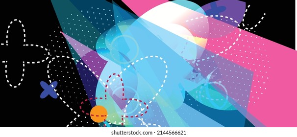abstract triangle pattern vector background