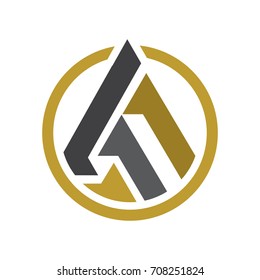 Abstract Triangle Peak Logo