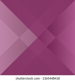 Abstract triangle pink color background, vector illustration