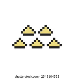 abstract triangle pixel art for your needs