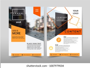 Abstract triangle polygon design on background.Brochure template layout,cover design,annual report,magazine,leaflet,presentation background,flyer design.and booklet in A4 with Vector Illustration.
