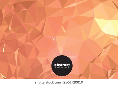 abstract triangle polygon geometry background or wallpaper backdrop, banner website. vector eps