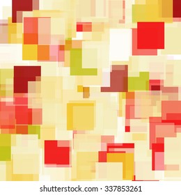 Abstract Triangle Polygonal Geometrical Background, Vector Illustration. Geometric design frame for business presentations, flyers, banners, brochures leaflets, web. red gold yellow tile pattern