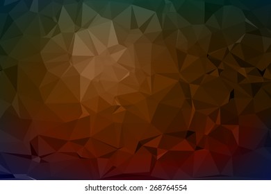 Resumen triángulo de fondo geométrico vectorial poligonal