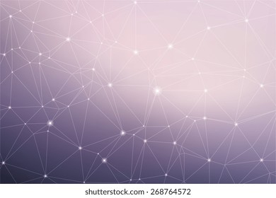 Abstract triangle polygonal vector geometric background