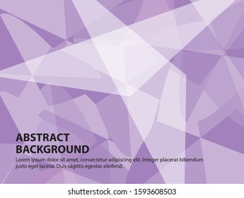 Abstract triangle purple background,vector illustration.