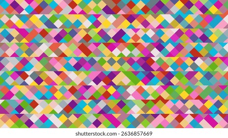 ABSTRACT TRIANGLE RANDOM PATTERN BACKGROUND FLAT COLORFUL GEOMETRIC SHAPES DESIGN VECTOR TEMPLATE FOR WALLPAPER, COVER DESIGN