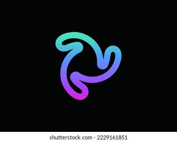 Abstract Triangle Recycle Energy Logo, Logo Exploration