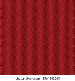 Abstract triangle red color background, vector illustration