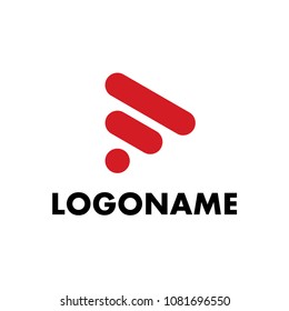 Abstract triangle related to Play logo, media logo, multimedia logo