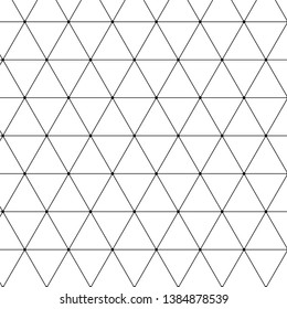 Abstract Triangle Repeated with tiny circle as background