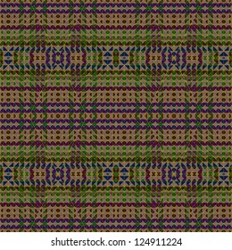 Abstract triangle seamless/ Fabric texture/ Ornament
