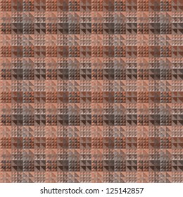 Abstract triangle seamless/ Fabric texture/ Ornament