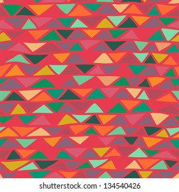 abstract triangle seamless pattern