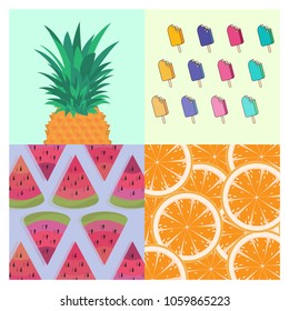 abstract triangle seamless pattern background.