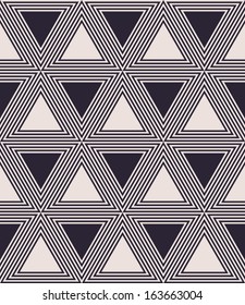 Abstract triangle seamless pattern background