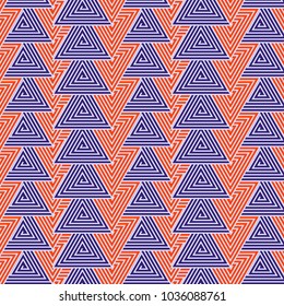 Abstract triangle Seamless pattern. geometric 3d wallpaper, hexagon pattern background.surface and textures.