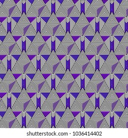 Abstract triangle Seamless pattern. geometric 3d wallpaper, hexagon pattern background.surface and textures.