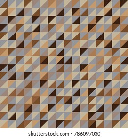 Abstract triangle seamless pattern, soft color. Vector illustration.