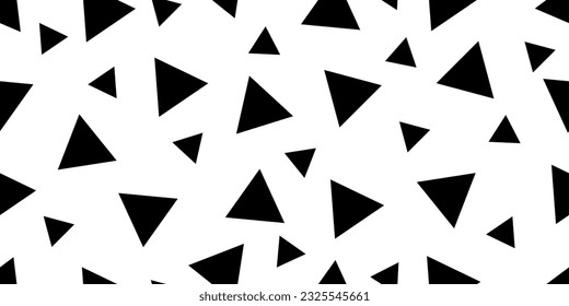 abstract triangle seamless pattern vector