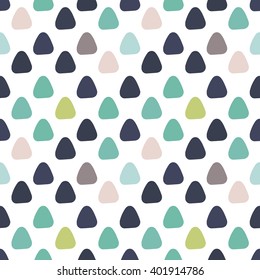 Abstract triangle seamless pattern. Vector illustration.
