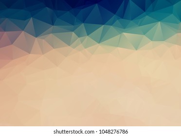 Abstract Triangle shape background pastel color