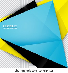 Abstract Triangle Shape Background for Web Design / Print / Presentation
