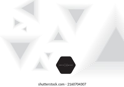 abstract triangle shape divert and invert on white background can be use for website template notebook cover technology design package food and beverage label - Powered by Shutterstock - Get 15% off with code: PIKWIZARD15