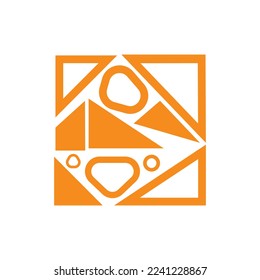 abstract triangle shape for seamless pattern