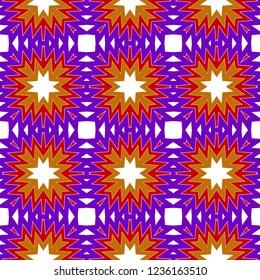 Abstract Triangle, Shape, Zigzag Pattern. Complex Geometric. Seamless Texture. For Book design, Background. Vector Illustration.