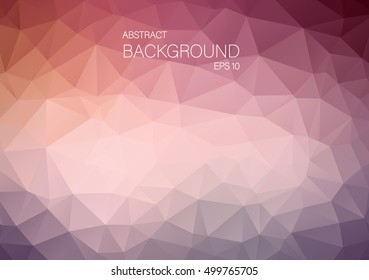 Abstract triangle shapes backgound