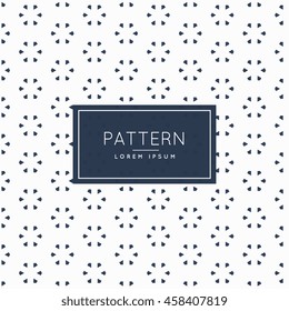 abstract triangle shapes forming circle pattern