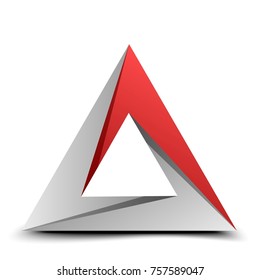 Abstract Triangle Sign illustration
