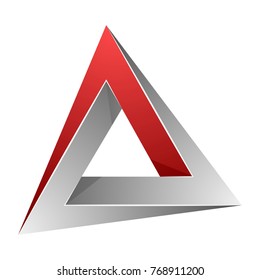 Abstract Triangle Sign illustration