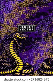 ABSTRACT TRIANGLE AND SNAKE FOR JERSEY UNIFORM DESIGN