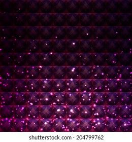abstract triangle sparkle polygon background. Vector background