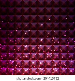 abstract triangle sparkle purple polygon background. Vector background