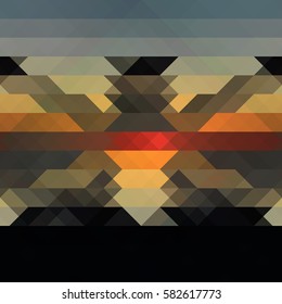 Abstract triangle texture. Vector illustration.