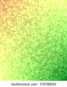 Abstract triangle tile mosaic transition background design