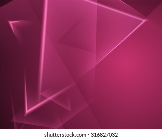 Abstract Triangle Vector Background