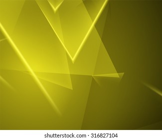 Abstract Triangle Vector Background