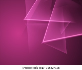 Abstract Triangle Vector Background