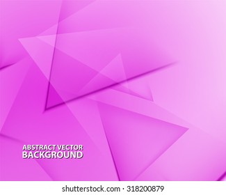 Abstract Triangle Vector Background